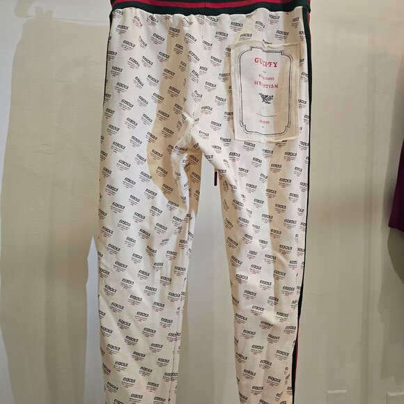 Gucci Men's Non-Zip Hoodie (no pocket) + Drawstring Sweatpants - Picture 6 of 13